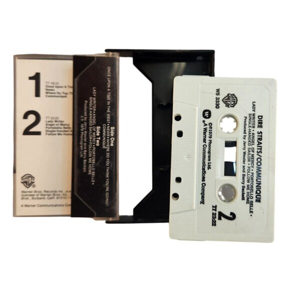 Dire Straits Communiqué Vintage Cassette Album W5 3330 1979 Warner Bros U.S. - Picture 2 of 13